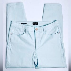 Talbots Crop Jeggings size 6 Spa Blue